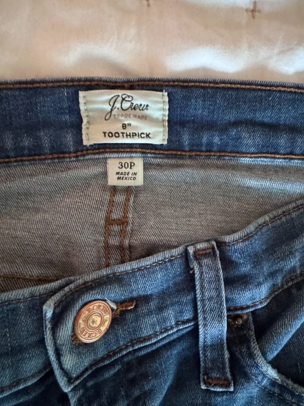 J Crew Toothpick Jeans Women's Size 30 Petite - 5 Pair